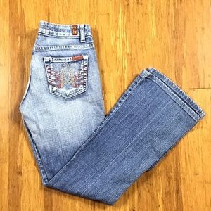 7For All Mankind Destructive Jeans Size 25